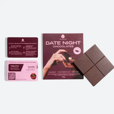 Chocolat noir Aphrodisiaque Fraise et Epices -