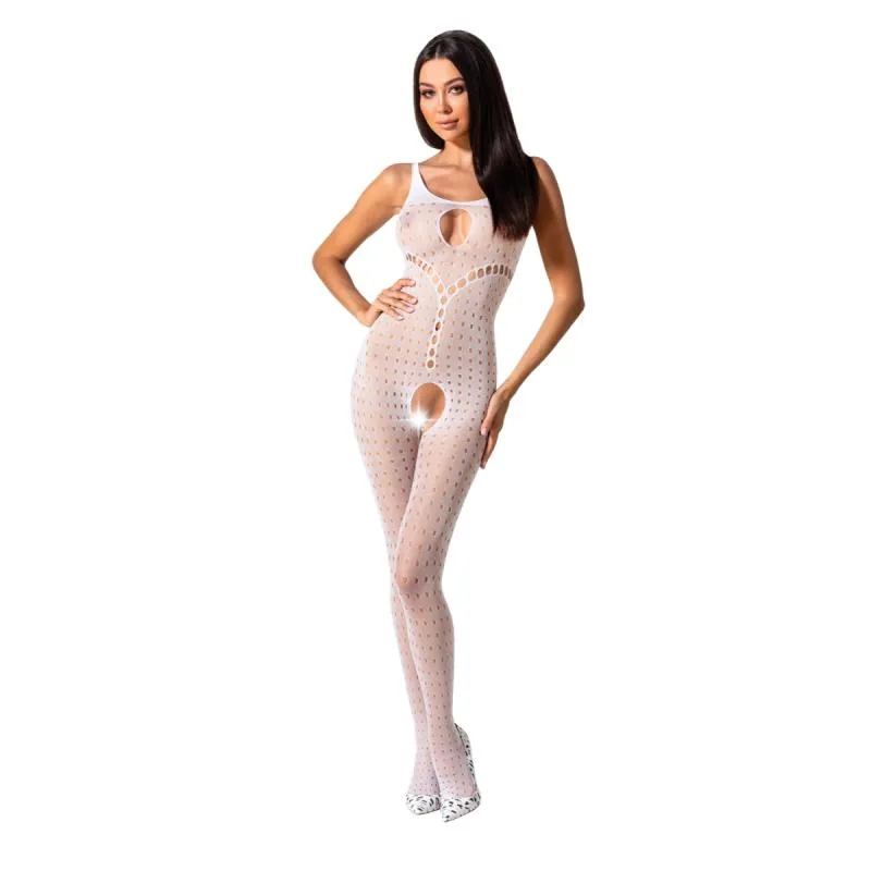 Passion - BS078 Catsuit - Blanc