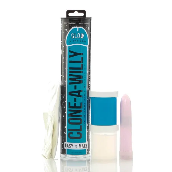 Clone-A-Willy Gode Kit Glow in the Dark Blue