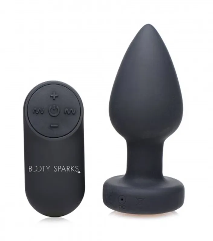 Booty Sparks - Plug anal à voyant LED vibrant - Medium