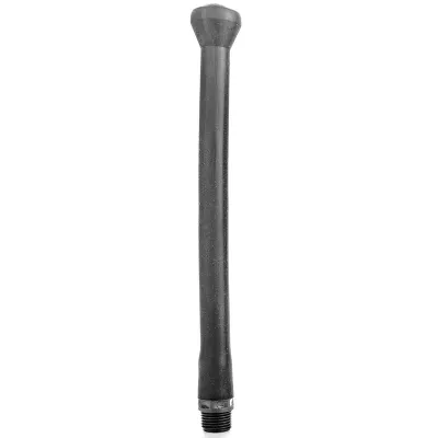 Embout de douche lavement anal en silicone 27 cm - All Black
