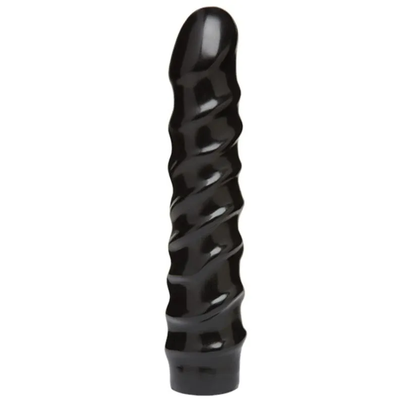 Doc Johnson - VacULock CodeBlack 20,3 cm Dong Raging HardOns - Noir