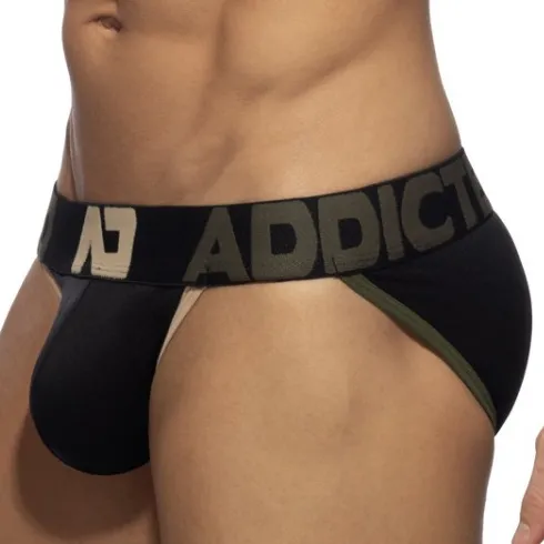 Addicted Slip Tanga NAKED FEELING Noir