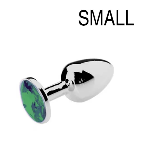 Plug Bijou JEWEL Vert 6 x 2.7 cm