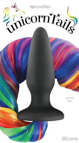 Plug avec Queue Licorne 9 x 3.2cm