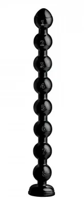 Beaded Thick Anal Snake Analdildo - 19 inch