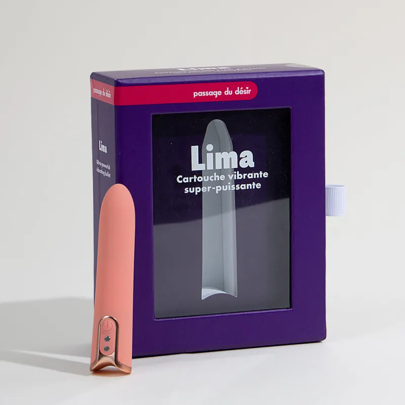 Lima cartouche vibrante super-puissante - 10 cm
