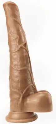 Gode STUDHORSE 32 x 8cm Marron