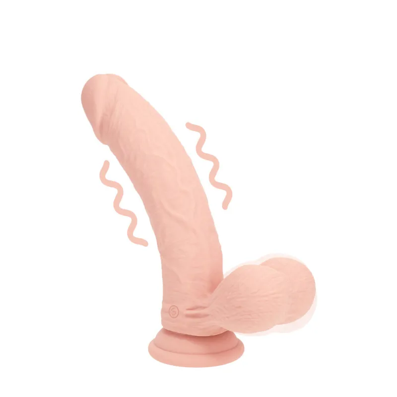 RealRock Dual Density Gode Courbé Vibrant 15 cm