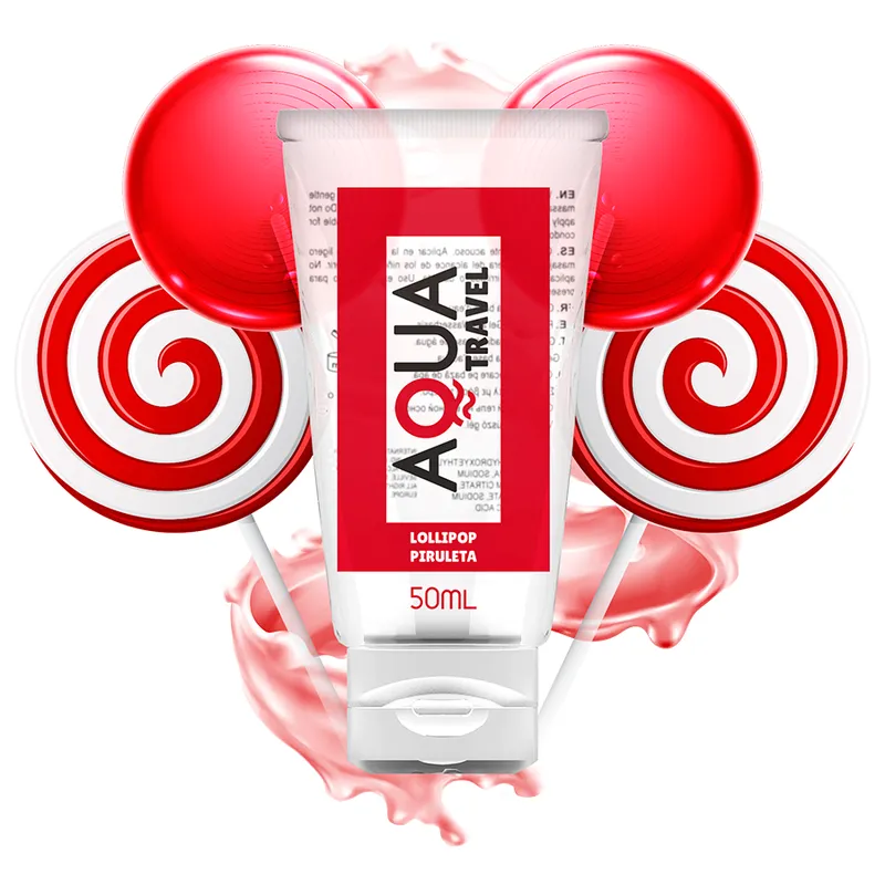 Lubrifiant saveur cerise Aqua Travel 50ml - Format voyage