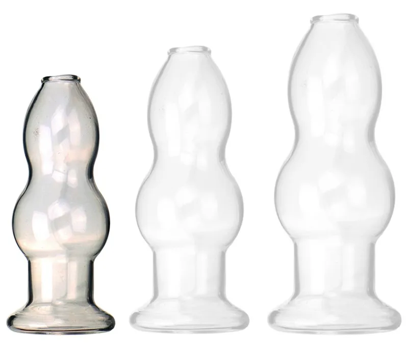 Plug creux en verre HOLL'EAU S 9.5 x 4cm