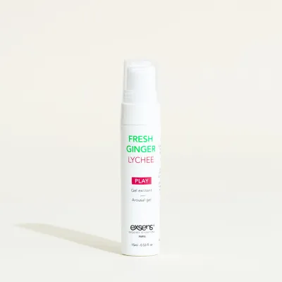 Gel stimulant fraîcheur Exsens -   Gingembre / Litchi