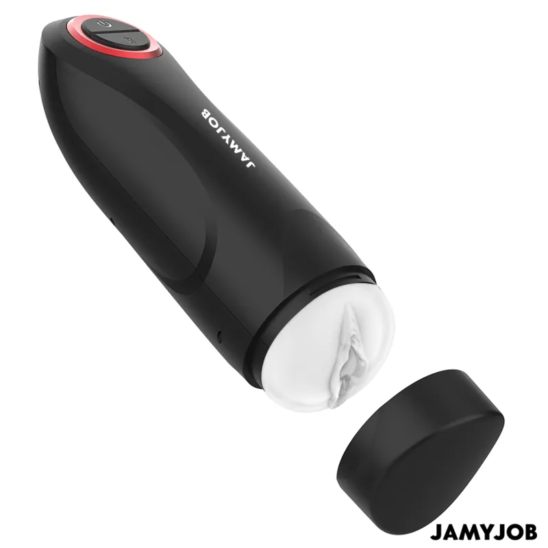 Masturbateur automatique Gravity 5 modes noir/rouge - JamyJob