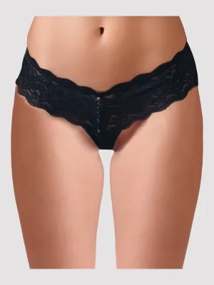 String en dentelle avec perles stimulantes L