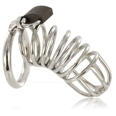 Cage de chasteté en acier inoxydable - Metal Hard