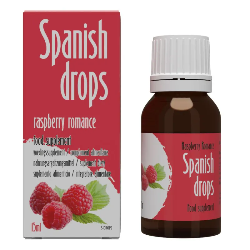 Complément Alimentaire Spanish Drops Romance Framboise - Cobeco