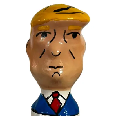Préservatif Fantaisie Peint Main Grumpy Trump XL - Condomerie