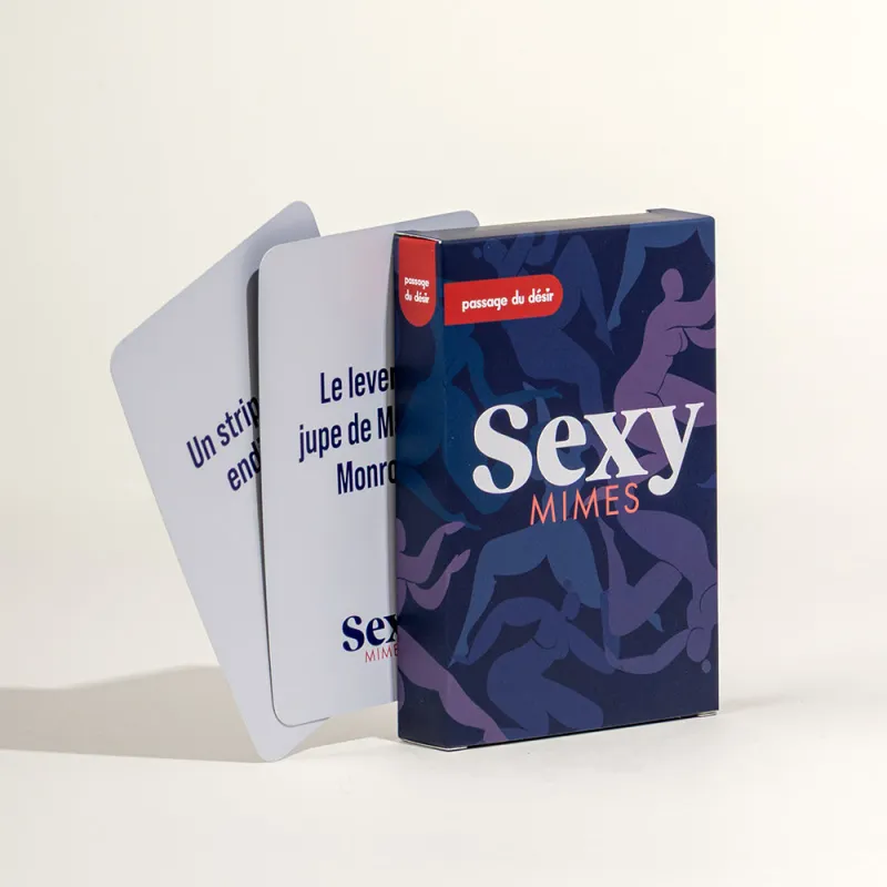 Jeu de cartes Sexy Mimes Passage du Désir -