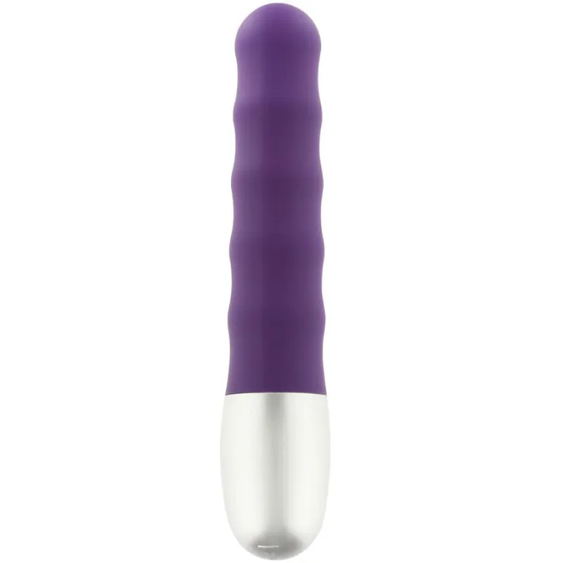 Mini vibromasseur violet 8 cm - Seven Creations