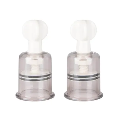 Easytoys Fetish - Tepelzuigers 2 Stuks - Medium