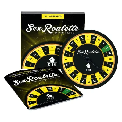 Jeu Sex Roulette Kiss - 12 cm