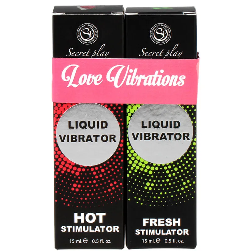 Pack gel intime Love Vibrations pour elle et lui - Secret Play