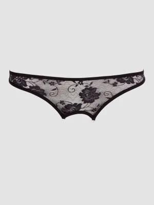 String Ouvert Dentelle & Perles