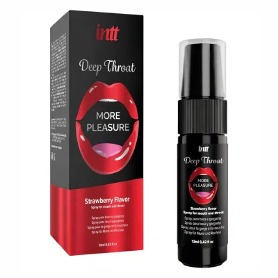 Spray oral fraise Deep Throat