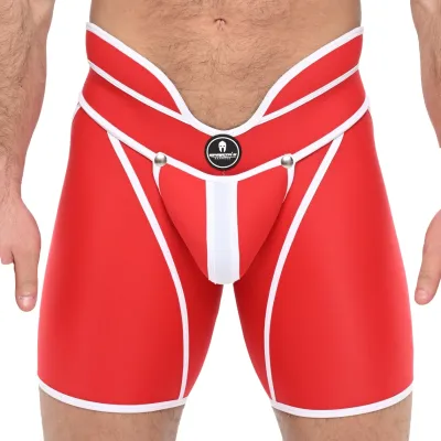 Sparta's Harness Boxer long ANDROMEDA Rouge