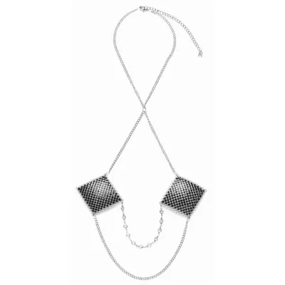 Cottelli Collection – Bijou de Tétons Chaîne – Argenté