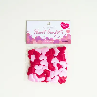 Confettis Cœurs Romantiques -