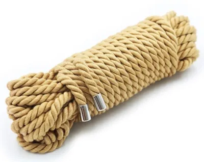Corde en coton doré 20 mètres