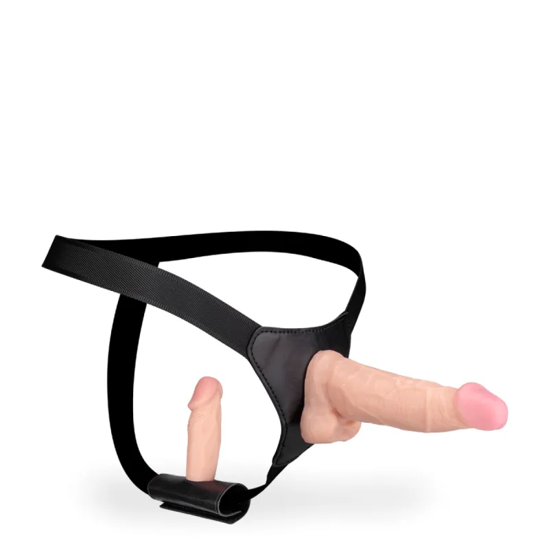 Gode ceinture avec deuxième gode amovible