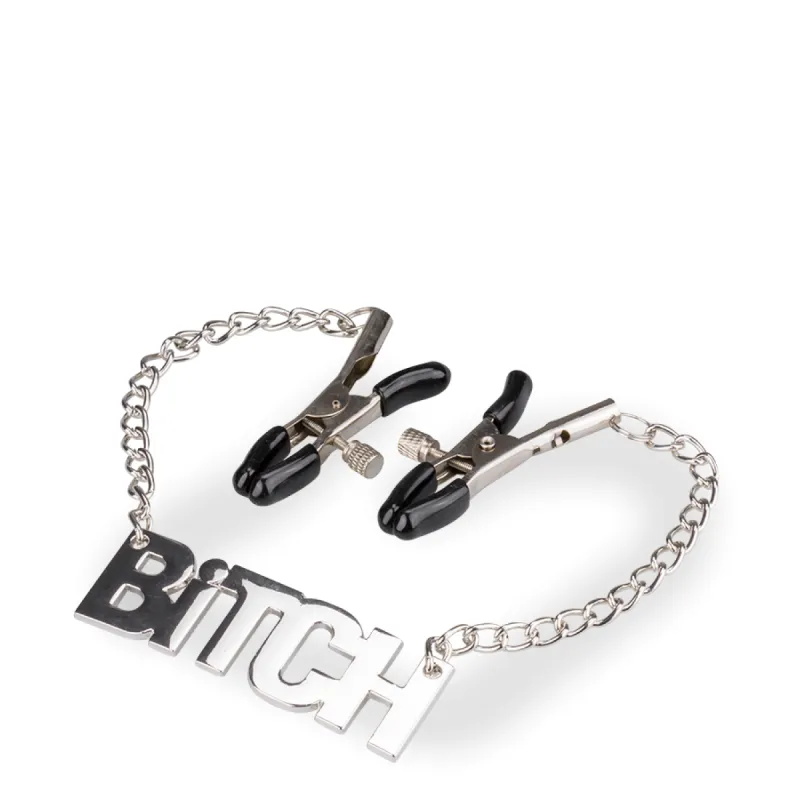 Pinces à tétons réglables Bitch