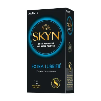 Préservatifs sans latex Skyn Extra lubrifié