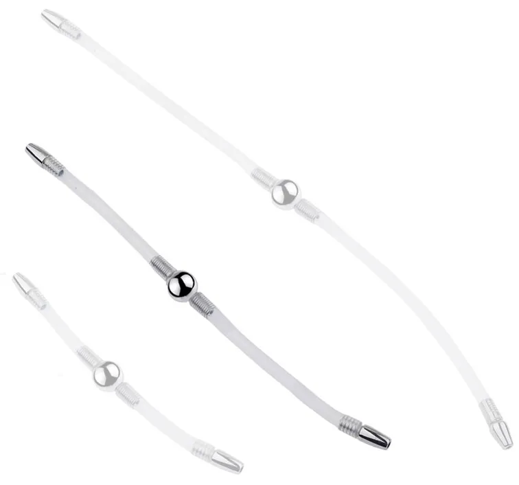 Double Tige d'urètre flexible FLEXI DUO 24cm - Diamètre 8mm
