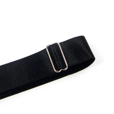 Anneaux de Jambe Boucles Réglables Noires - Subblime