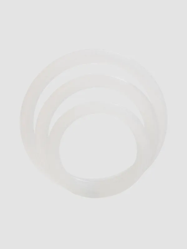 Kit de 3 Cockrings Silicone Support Rings