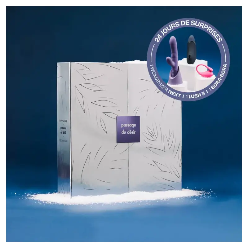 Calendrier de l’avent érotique connecté Womanizer x Lovense