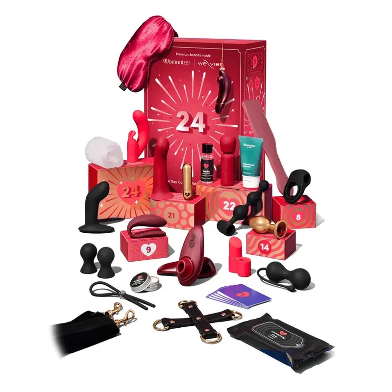 Calendrier de l’avent érotique Couples avec Womanizer Liberty et We-Vibe Sync Lite
