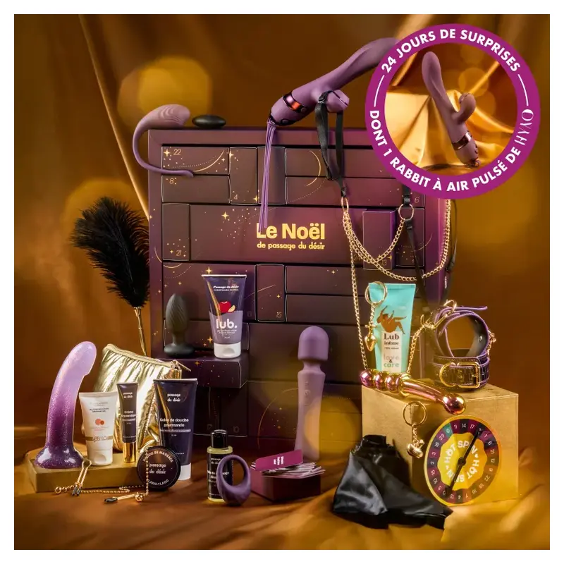 Calendrier de l’avent érotique Deluxe HYYO x Passage du Désir