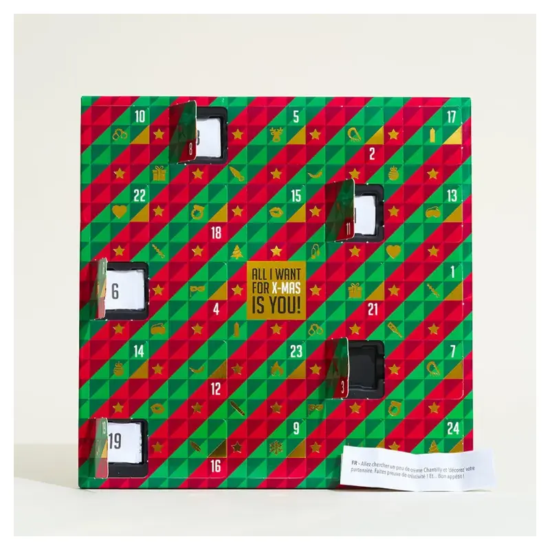 Calendrier de l’avent érotique Tease and Please, 24 défis à deux