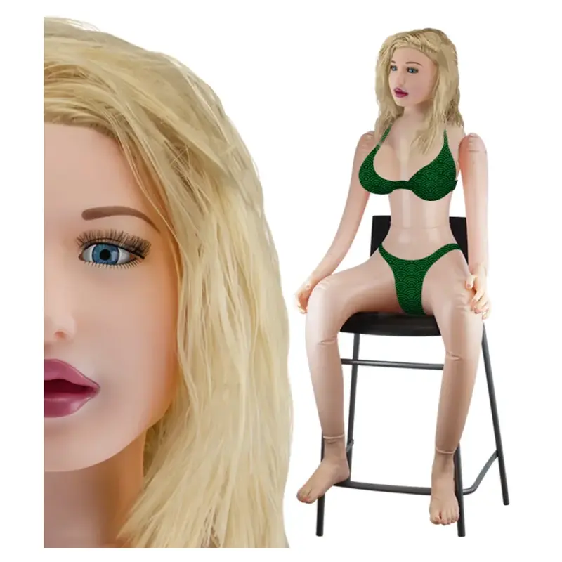Poupée gonflable assise Amélie